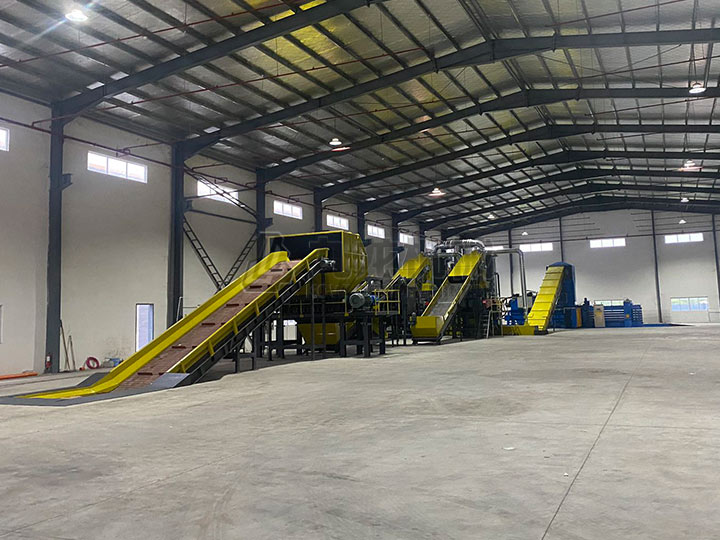 廢紙干法制漿系統